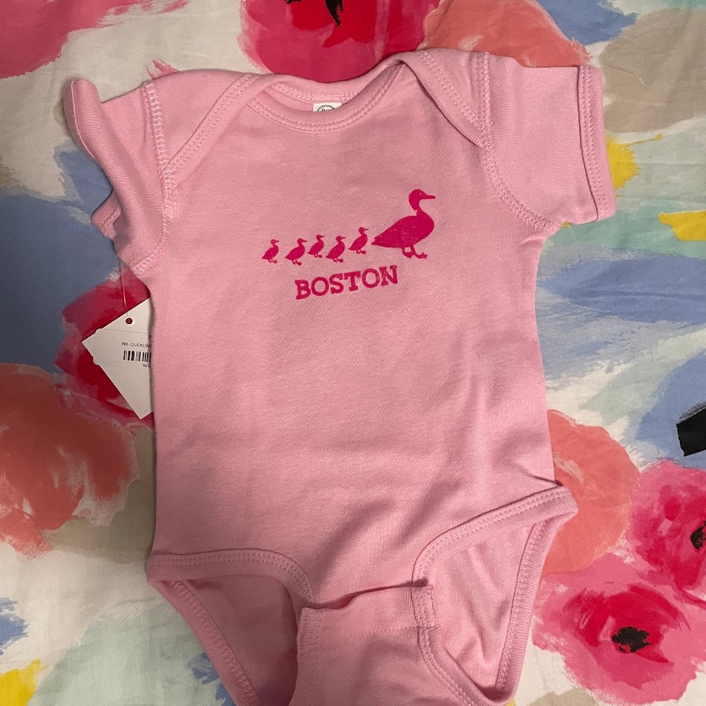 Baby Boston Duck Onesie